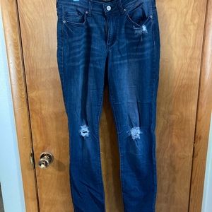 NWOT poetic justice distressed skinny jeans 30R